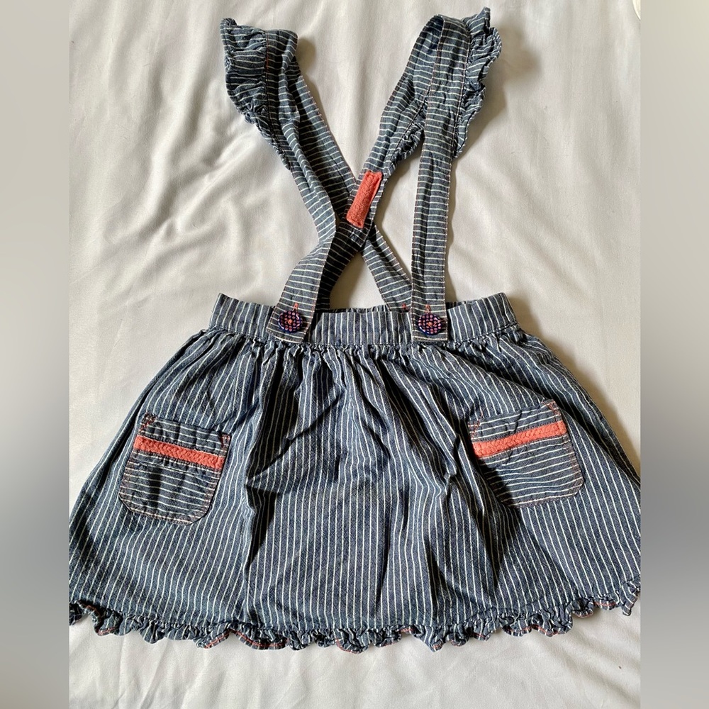 Matilda Jane On the Double chambray skirt size 6